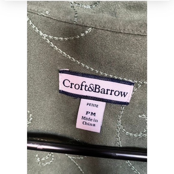 Funky green collared light jacket - Picture 3 of 3